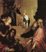 Juan de Sevilla romero The Presentation of the Virgin in the Temple painting